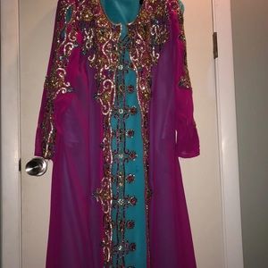 Hand made 2 piece Abaya